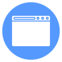 Blank Browser Window icon