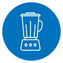 Blender Mixer Color Filled icon