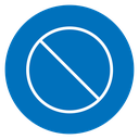 Blocked icon
