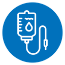Blood bag icon