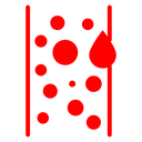 Blood Flow Vessel Cells icon