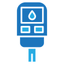 Blood glucose Color Filled icon