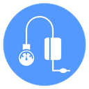 Blood Pressure Cuff Gauge icon