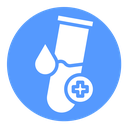 Blood test Color Filled icon