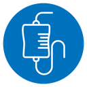 Blood transfusion icon