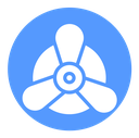 Boat screw icon