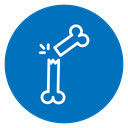 Bone break icon