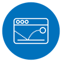 Bounce rate icon