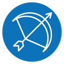Bow arrow icon