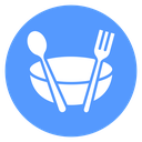 Bowl Fork Spoon icon