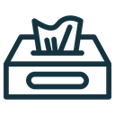 Box tissue icon