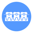 Braces Color Filled icon