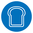 Bread loaf icon