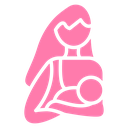 Breastfeeding Seated Mother icon