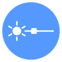 Brightness Slider Control icon