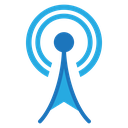 Broadcast Color Filled icon