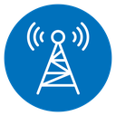 Broadcast tower icon