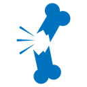 Broken bone icon