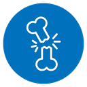 Broken bone icon
