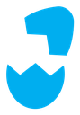 Broken egg icon