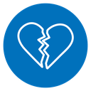 Broken heart 2 icon