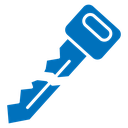 Broken key icon