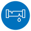Broken pipe icon
