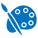 Brush and Palette icon