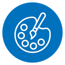 Brush and Palette icon