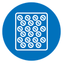 Bubble wrap icon