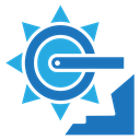 Bucket wheel excavator icon