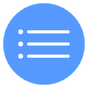 Bulleted List Menu icon