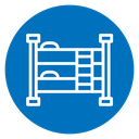 Bunk bed icon