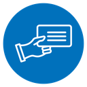 Business card icon