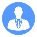 Businessman Color Filled icon