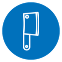 Butcher knife icon