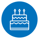 Cake birthday 3 icon