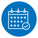 Calendar check 2 icon