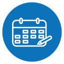 Calendar pen icon