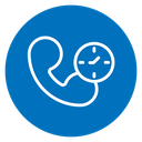 Call duration Color Filled icon