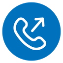 Call outgoing 2 icon