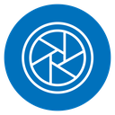 Camera shutter icon
