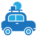 Camping car icon