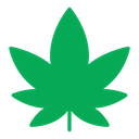 Cannabis leaf icon