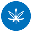 Cannabis leaf icon