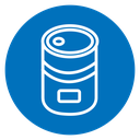 Canned food icon
