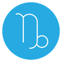 Capricorn zodiac sign Color Filled icon