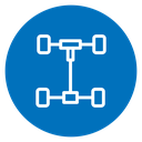 Car axle icon