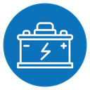 Car battery Color Filled icon