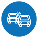 Car crash icon